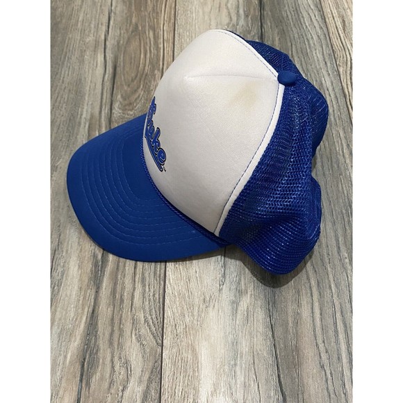 Vintage Duke University Blue Devils Mesh Snapback Trucker Hat - Picture 3 of 8